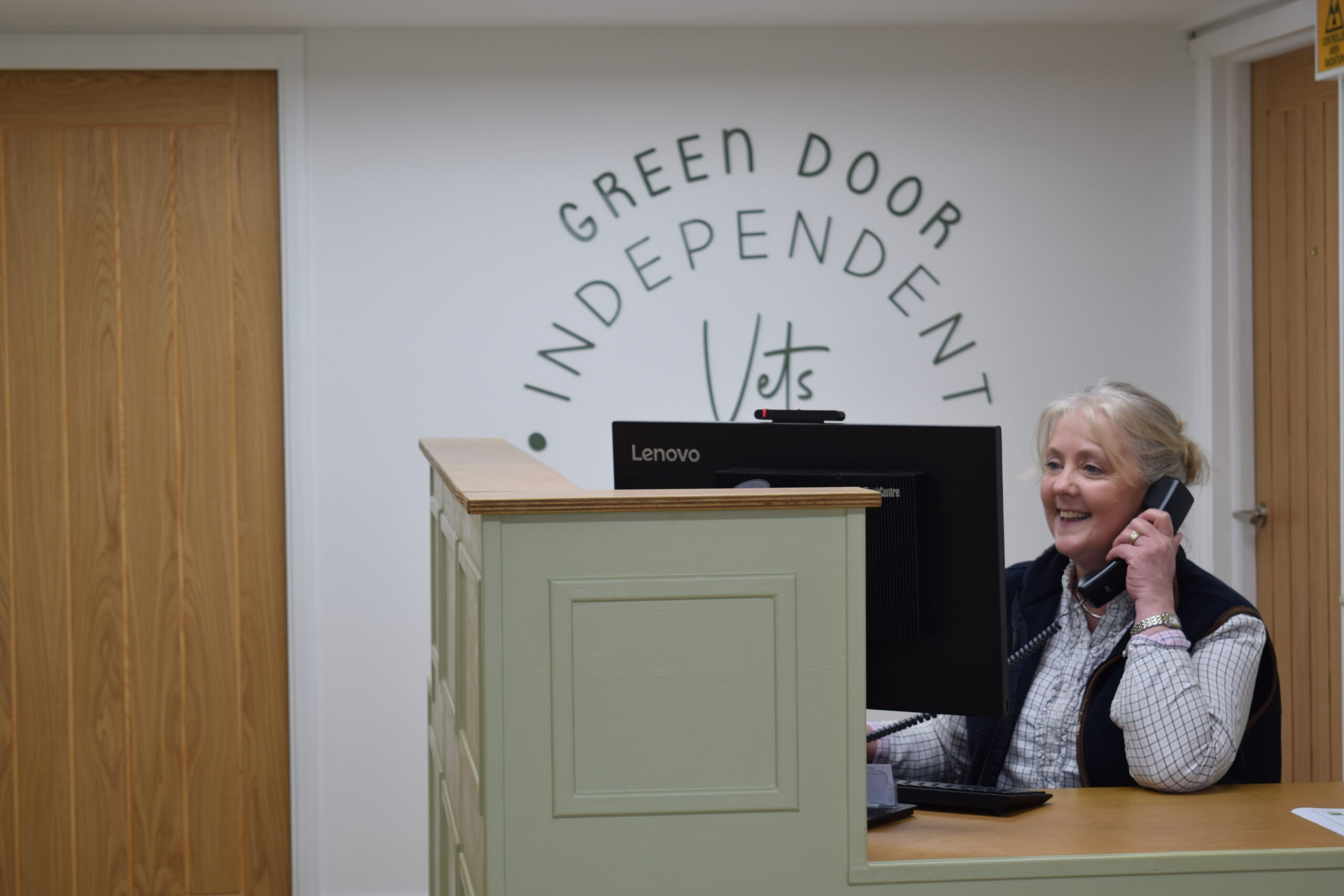Debbie at Reception